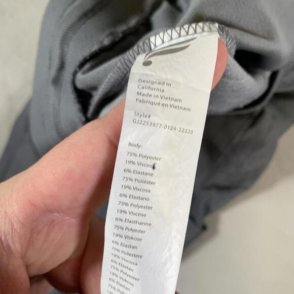 Fabletics Scrub Pants‎ Womens XS Gray High-Rise On-Call Jogger Drawstring EUC - Picture 4 of 12